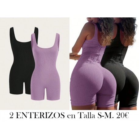 Conjunto de Romper sin tirantes 2 ENTERIZOS