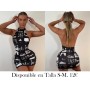 Vestido Mini Halter Sin Espalda VESTIDO NEGRO