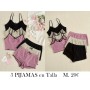 3 piezas de conjunto de pijamas 3 PIJAMAS