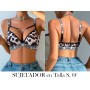 Sujetador de mujer con estampado de leopardo SUJETADOR LEOPARDO LENCERIA LEOPARDO