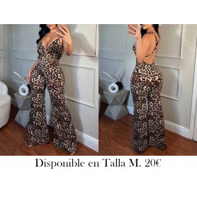 Mono de mujer sexy con estampado ENTERIZO LEOPARDO