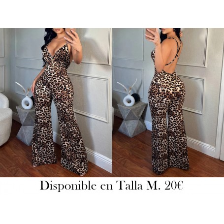 Mono de mujer sexy con estampado ENTERIZO LEOPARDO