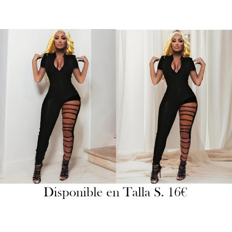 Mono Sexy de Calle ENTERIZO NEGRO