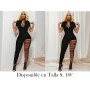Mono Sexy de Calle ENTERIZO NEGRO