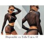 Conjunto De Dos Piezas De Malla CONJUNTO MALLA NEGRA