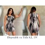 Vestido Ajustado Sin Mangas  VESTIDO NEGRO VESTIDO DEGRADADO