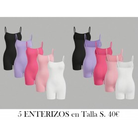 Conjunto de Verano de Moda para Vacaciones 5 ENTERIZOS