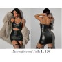 Vestido Ajustado De Tirantes Con Cintura Plisada VESTIDO NEGRO
