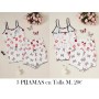 Conjunto de 3 piezas para Mujer con Pantalones 3 PIJAMAS