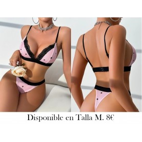 Conjunto de lencería para mujeres LENCERIA ROSA