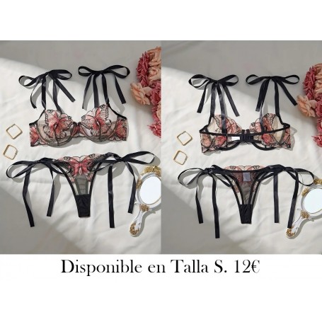 Edición Limitada de San Valentín, Lencería negra mariposa