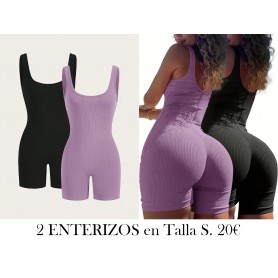 Conjunto de Romper sin tirantes 2 ENTERIZOS