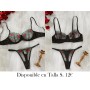 Conjunto de lencería sexy para mujer LENCERIA NEGRA