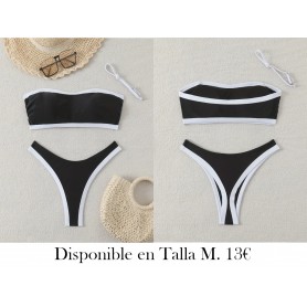 Conjunto de bikini elegante para mujer BIKINI NEGRO LENCERIA NEGRA