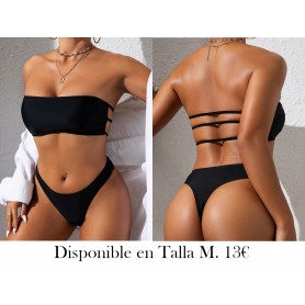 Conjunto de Bikini para Mujer BIKINI NEGRO LENCERIA NEGRA