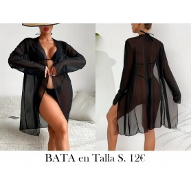Camisa de Mujer BATA NEGRA