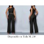 Conjunto elegante de dos piezas negras CONJUNTO NEGRO