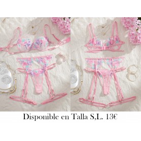 Nueva colección de lencería de mujer LENCERIA ROSA