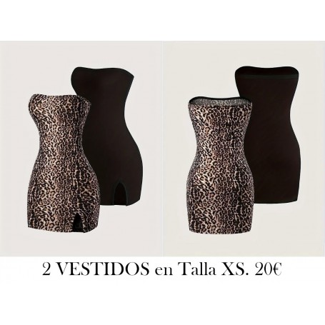 Vestido de Estampado de Leopardo 2 VESTIDOS