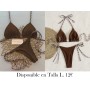 Traje de baño bikini para mujer, estampado leopardo BIKINI CAFE
