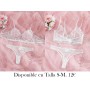 Conjunto de Sujetador para Mujer LENCERIA BLANCA