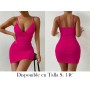 Verandah Vogue, Vestido Cami de Verano Chic VESTIDO FUSCIA