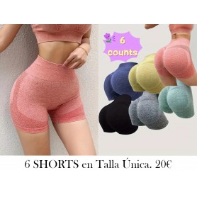 copy of Conjunto de 5 cortos de yoga 5 SHORTS