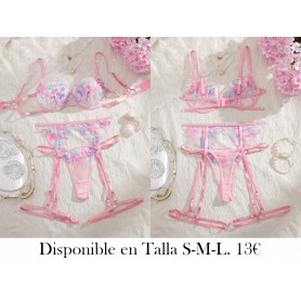 Nueva colección de lencería de mujer LENCERIA ROSA