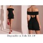 Vestido Mini Ajustado Sin Mangas y Espalda VESTIDO NEGRO
