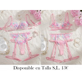 Nueva colección de lencería de mujer LENCERIA ROSA