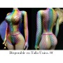 1pc Vestido de Playa Sexy para Mujer CONJUNTO MALLA COLORES