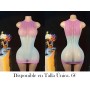 Vestido de cubierta sexy y transparente VESTIDO MALLA COLORES