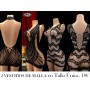 2pcs Vestido de Playa Transparente y Sexy 2 VESTIDOS MALLA NEGRA