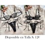 Brasieres y Ropa Interior  Conjuntos de Sujetadores CONJUNTO LENCERIA NEGRA