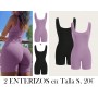 Conjunto de Romper sin tirantes 2 ENTERIZOS