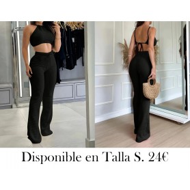 Conjunto de 2 piezas para mujer CONJUNTO NEGRO