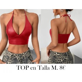 Top de tirantes ajustado, elástico y de color liso, estilo moderno