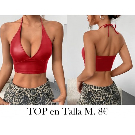 Top de tirantes ajustado, elástico y de color liso, estilo moderno