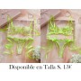 Conjunto de Sujetador para Mujer CONJUNTO LENCERIA VERDE