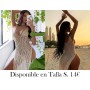 Vestido elegante sin mangas para mujer para fiestas en la playa o eventos formales