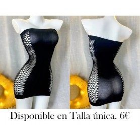 Vestido Ajustado Sin Mangas para Mujer